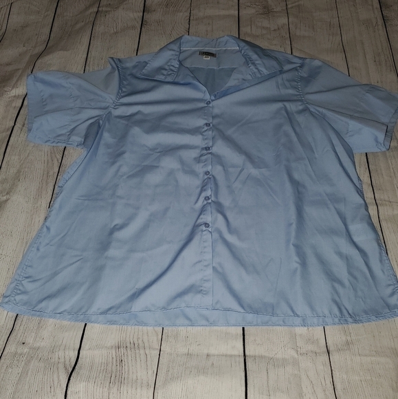 Edwards Collared Blue Button Down - Picture 4 of 9